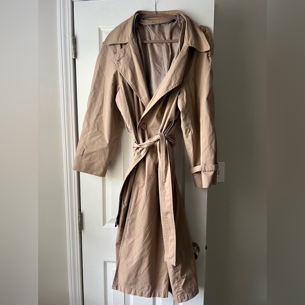 Classic Tan Trench Coat
